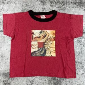True Vintage Blondie Debbie Harry Shirt S/M Cropped Shirt (17.5x18)
